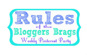 Bloggers Brags Weekly Pinterest Party ~ Week 63 ~ www.Denverista.com
